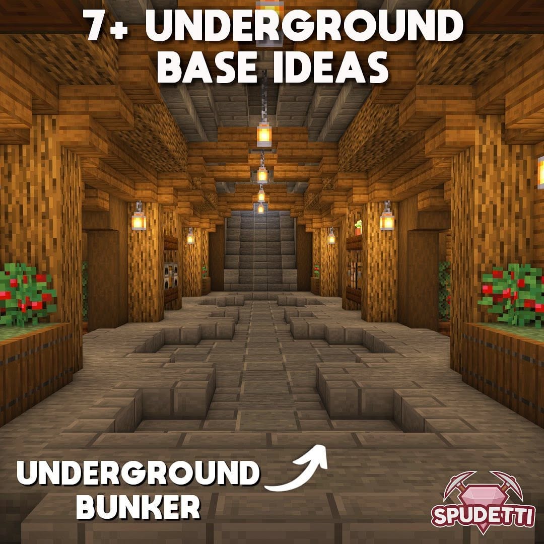 Post 1 by Spudetti - Minecraft Builds on Instagram (carousel)