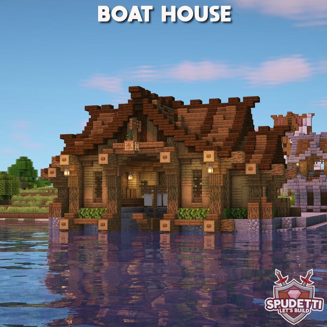 Post 3 by Spudetti - Minecraft Builds on Instagram (carousel)