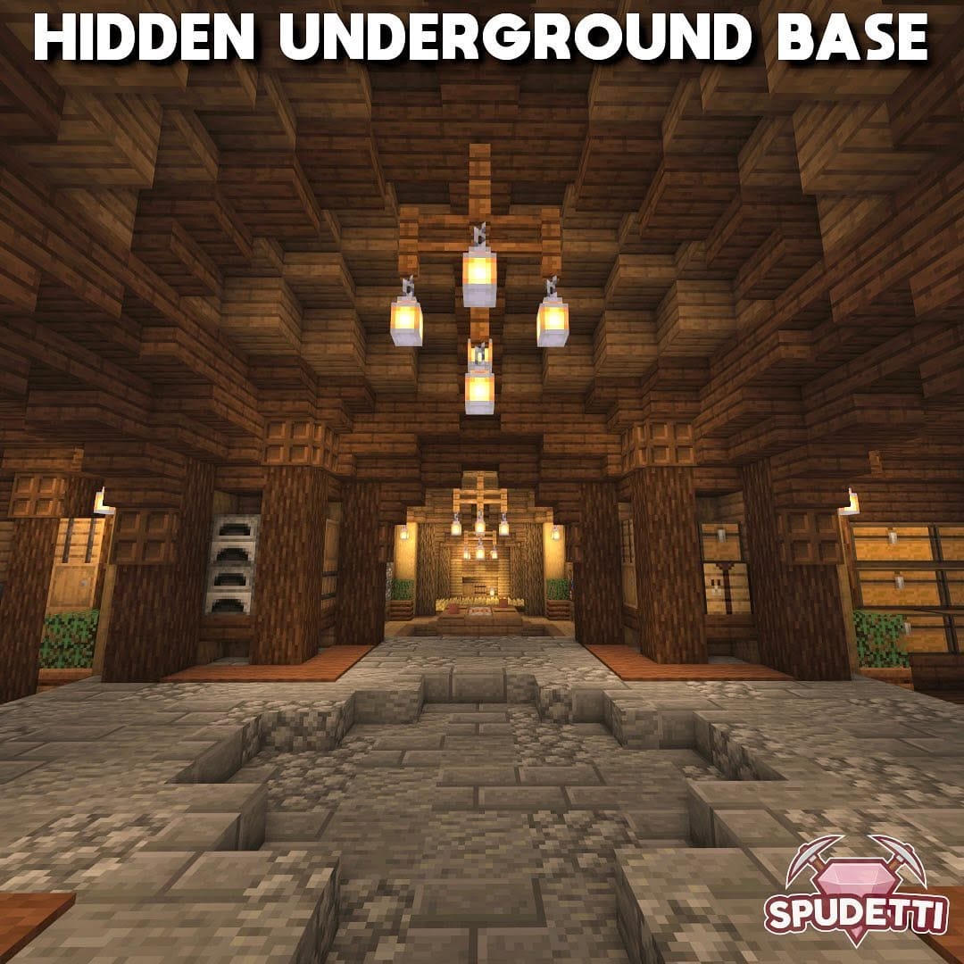 Post 2 by Spudetti - Minecraft Builds on Instagram (carousel)