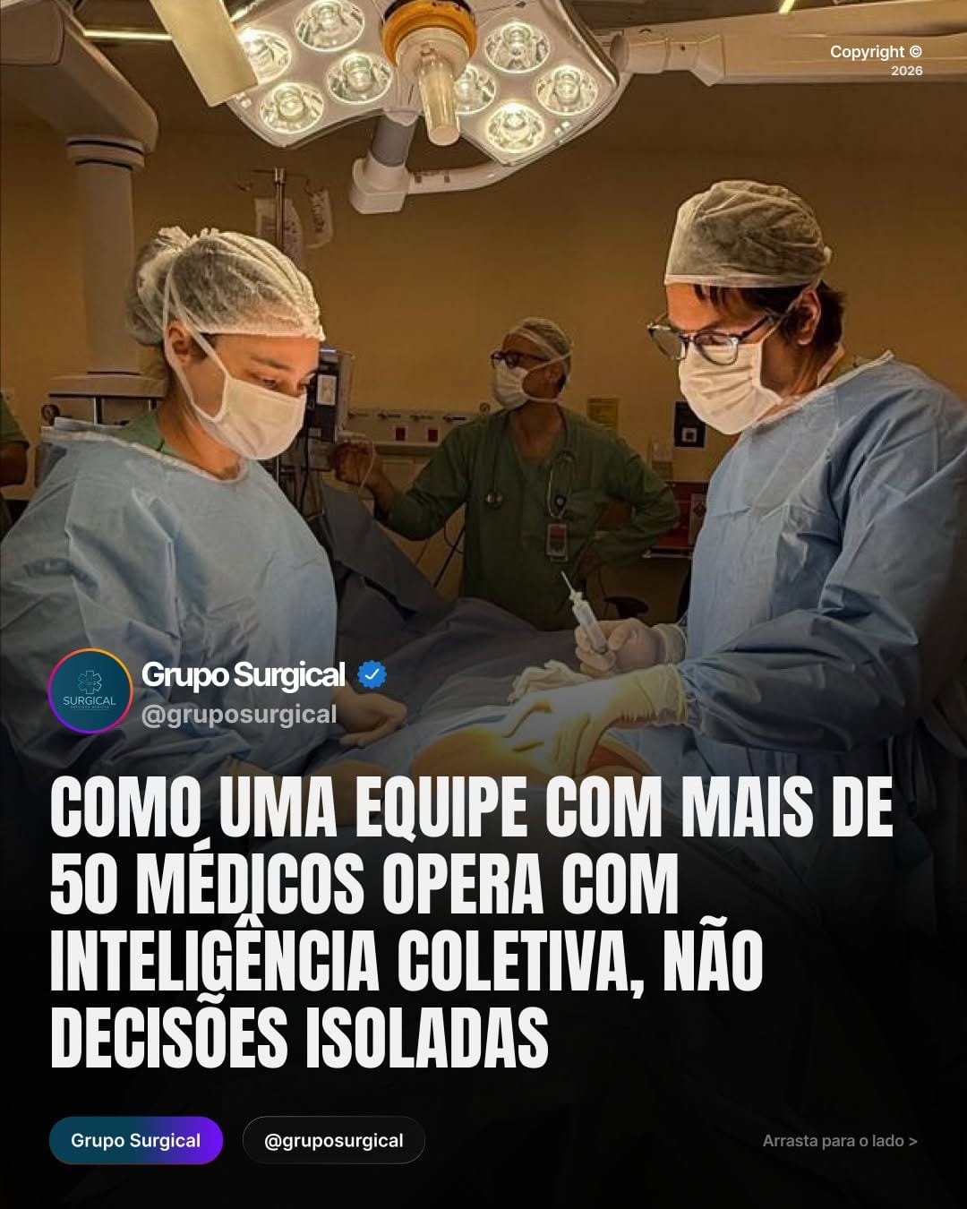 Post 6 by Grupo Surgical on Instagram (carousel)