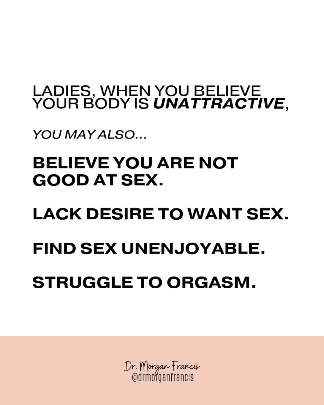 Post 2 by DR. MORGAN TYLER FRANCIS | Eating Disorder Therapist on Instagram (image)