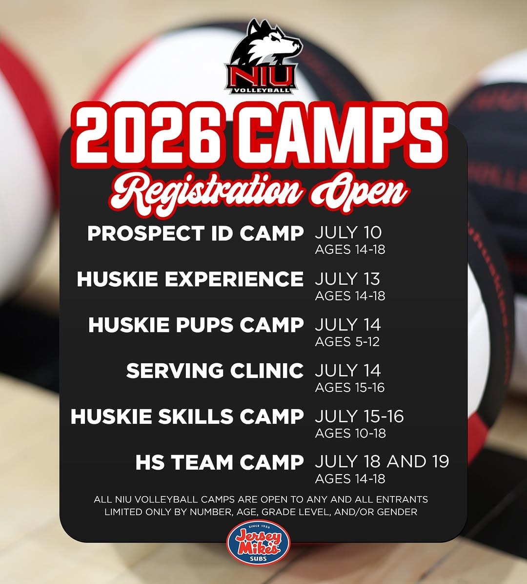 Post 1 by NIU Volleyball on Instagram (image)