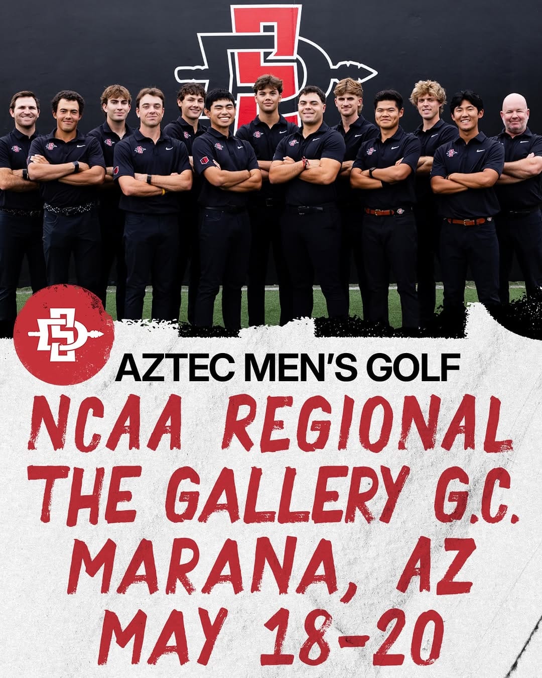 Post 7 by San Diego State Men’s Golf on Instagram (image)