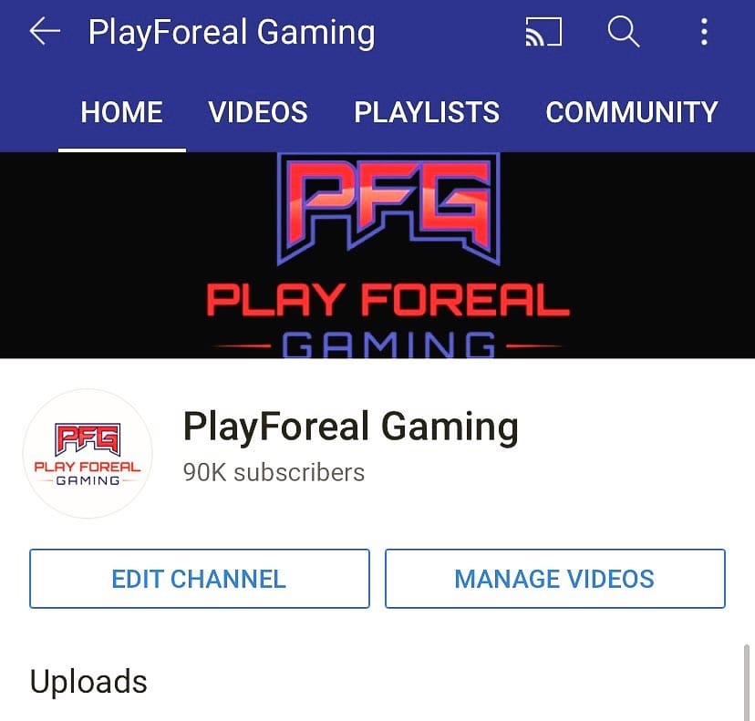 Post 10 by PlayForeal gaming 🎮 on Instagram (image)