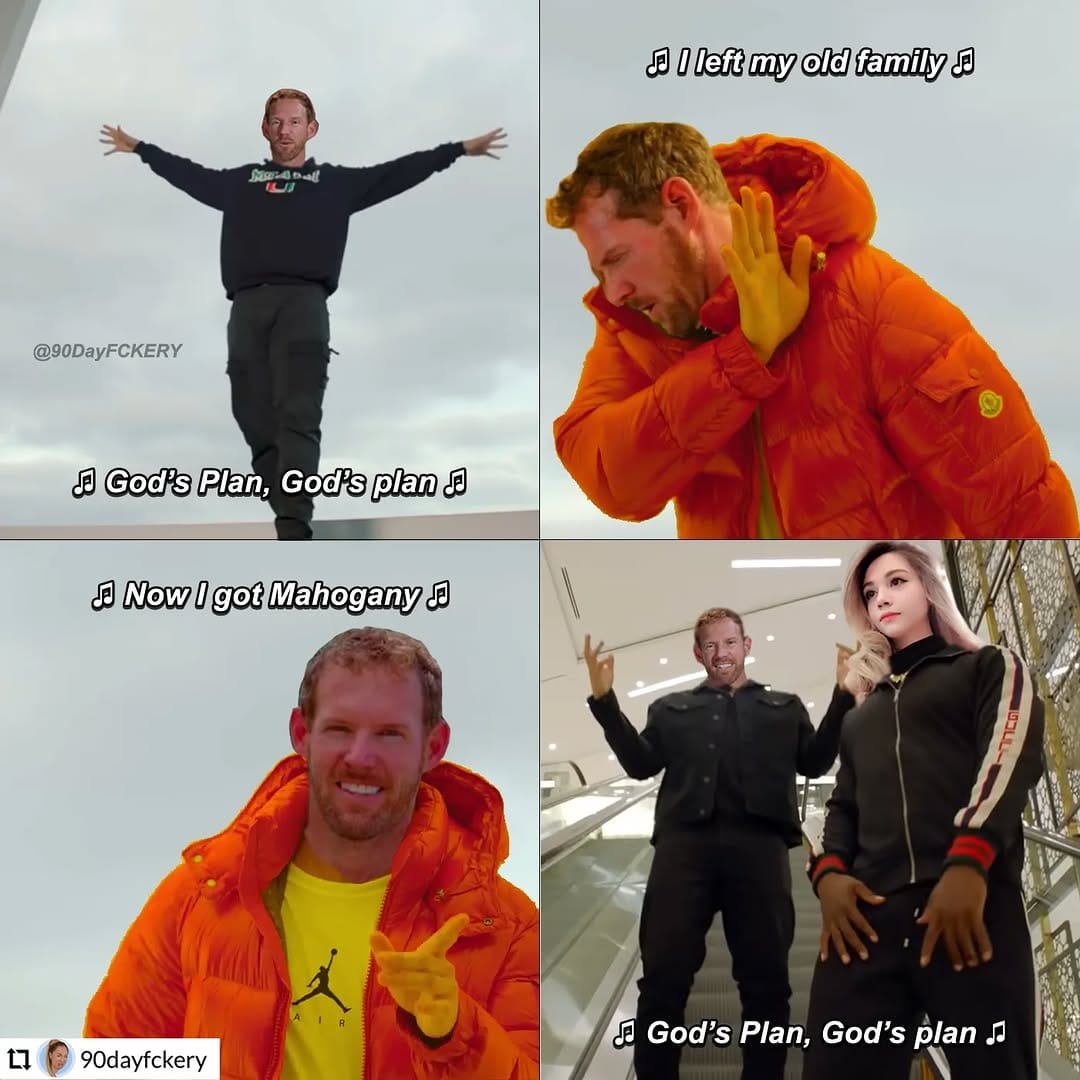 Post 1 by 90DayFckery on Instagram (image)