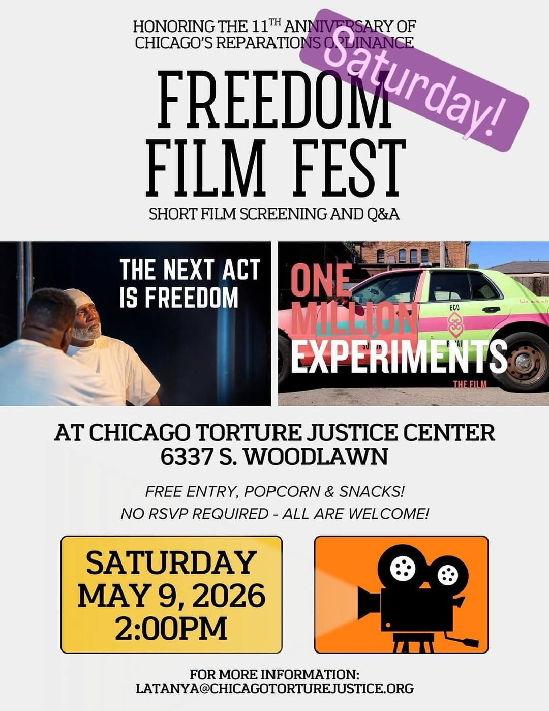 Post 1 by Chicago Torture Justice Center on Instagram (image)
