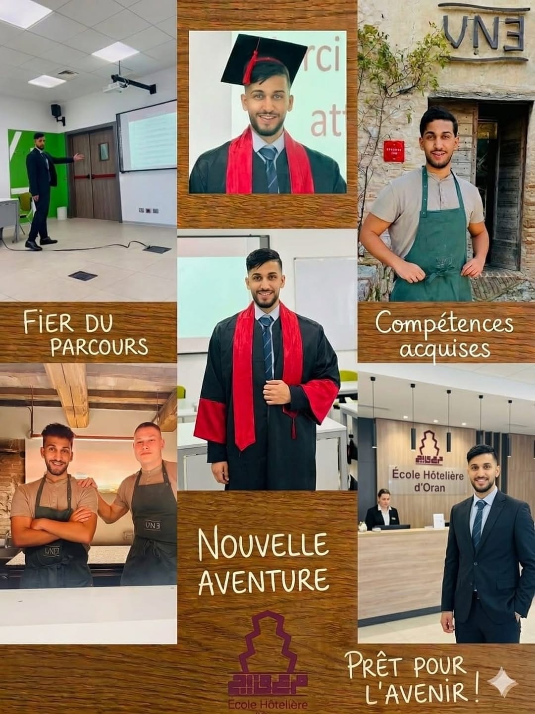 Post 2 by ESHRA-Ecole Hôtelière d’Oran- on Instagram (image)