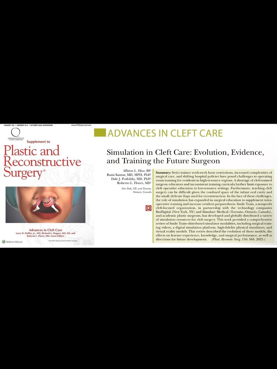 Post 5 by Rami S. Kantar, MD, MPH, PhD on Instagram (image)