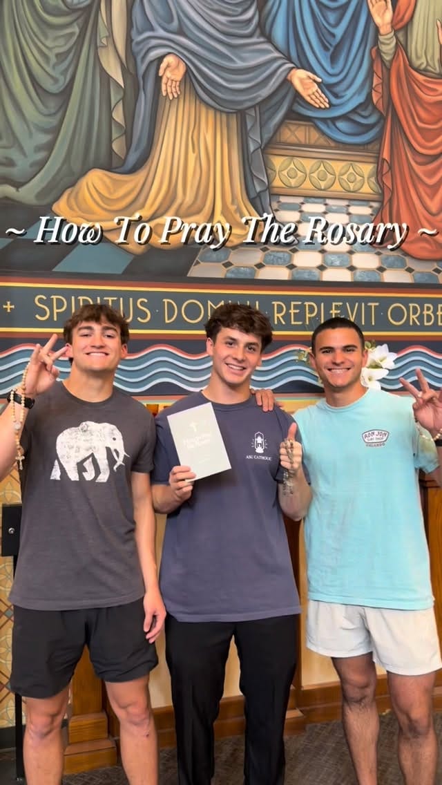 Post 1 by ASU Catholic Newman Center on Instagram (video)