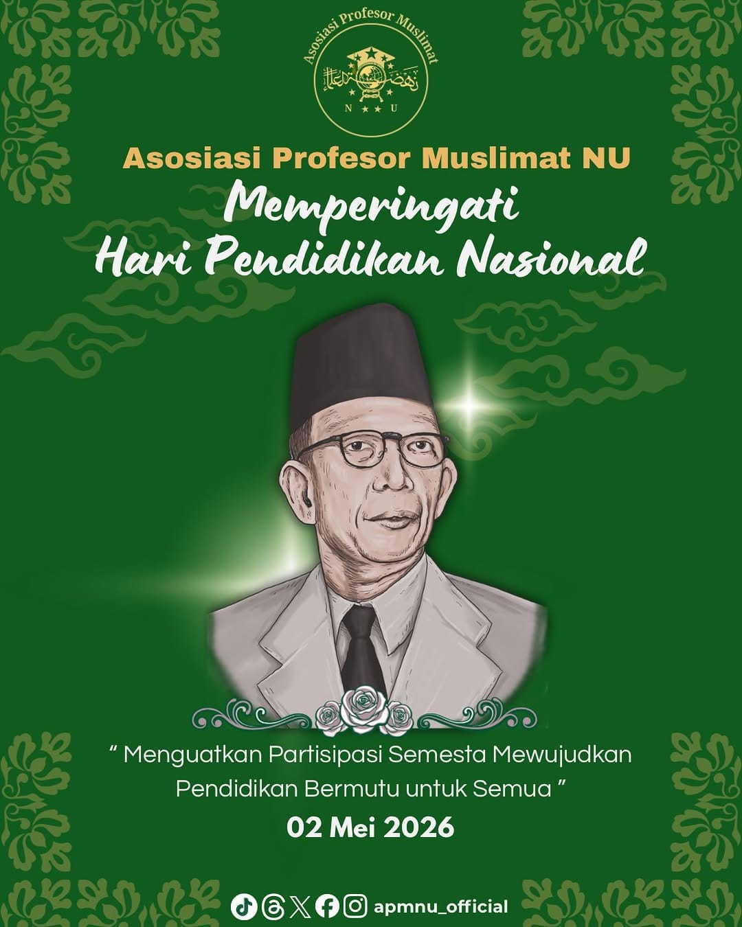Post 7 by Muslimat Nahdlatul Ulama on Instagram (image)