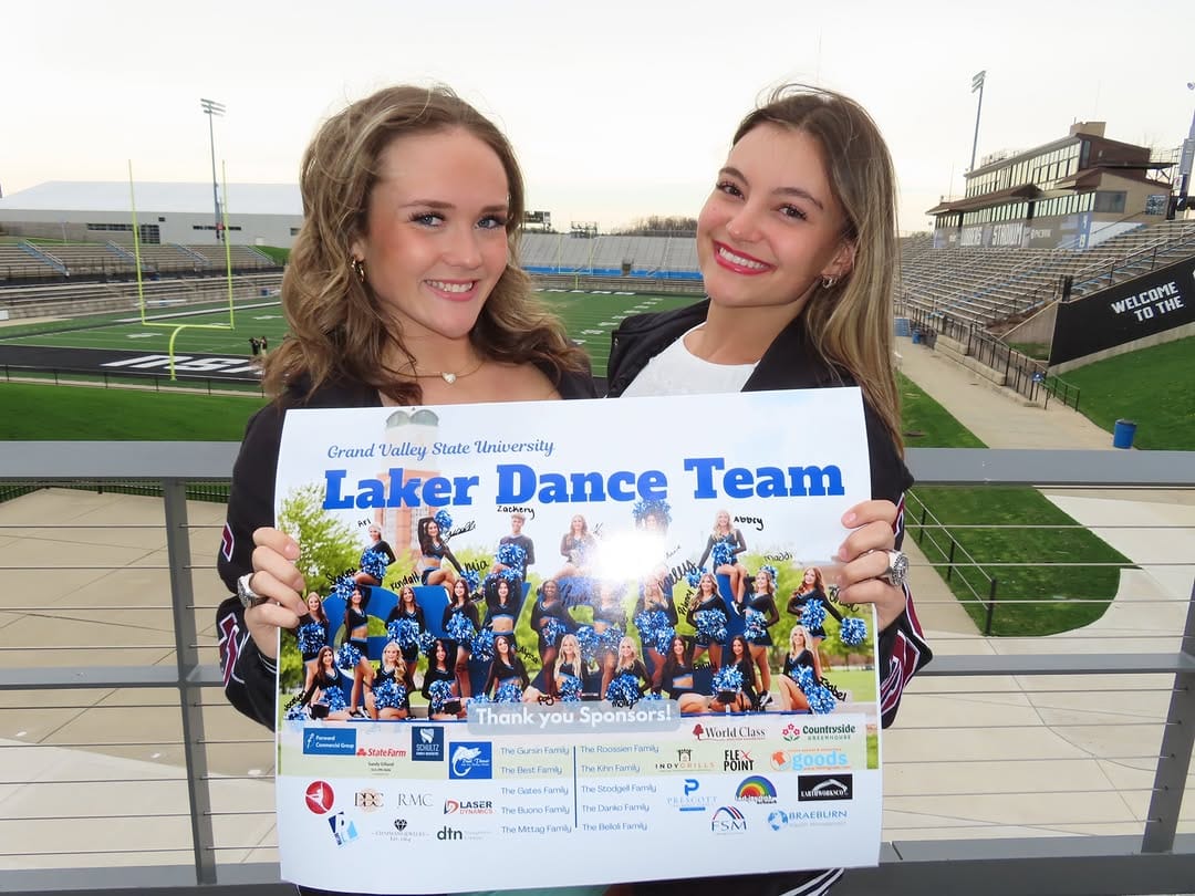 Post 1 by The GVSU Laker Dance Team on Instagram (image)