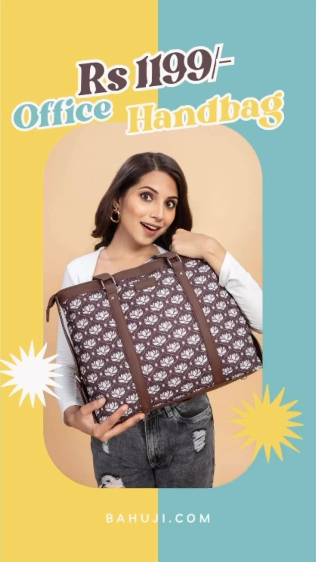 Post 5 by Bahuji Ethnicwear shop on Instagram (video)