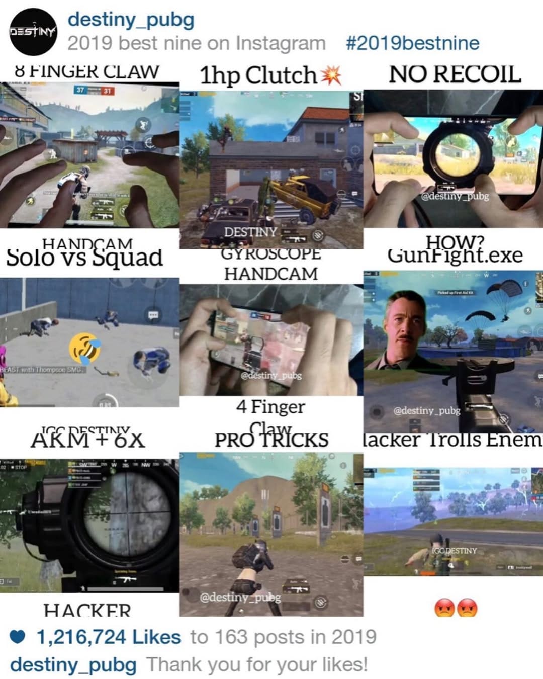 Post 9 by YT - DESTINY Gaming on Instagram (image)