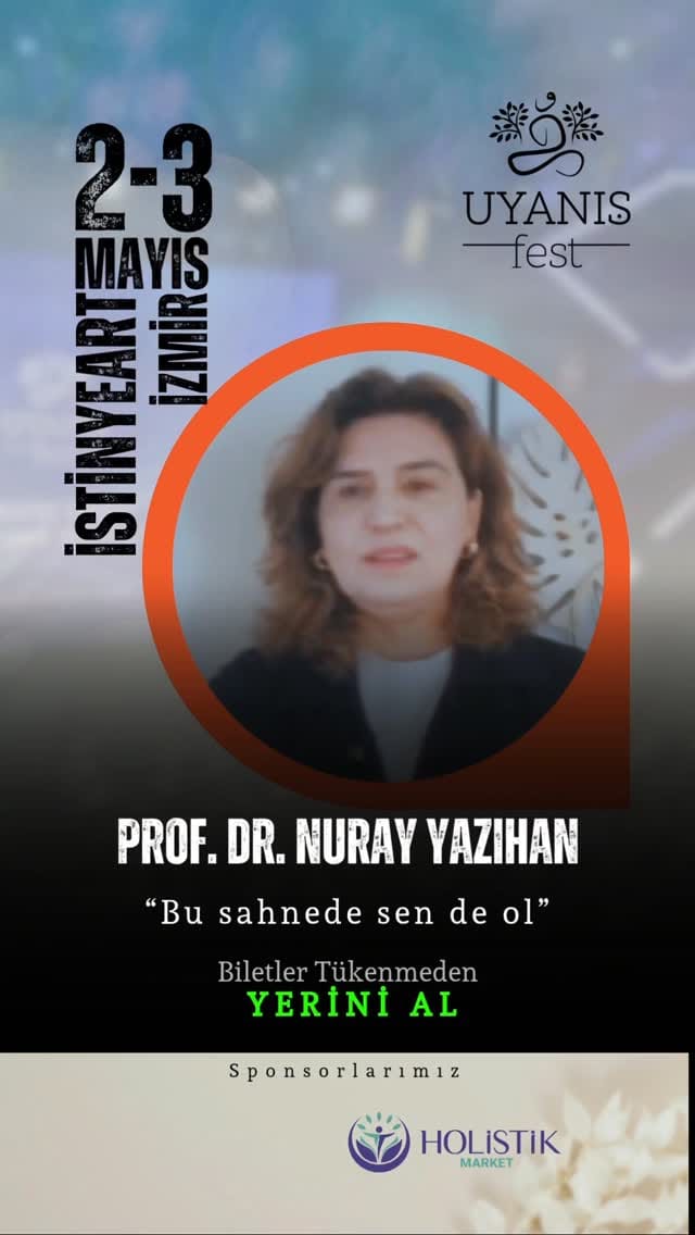 Post 9 by Prof Dr Nuray Yazihan on Instagram (video)