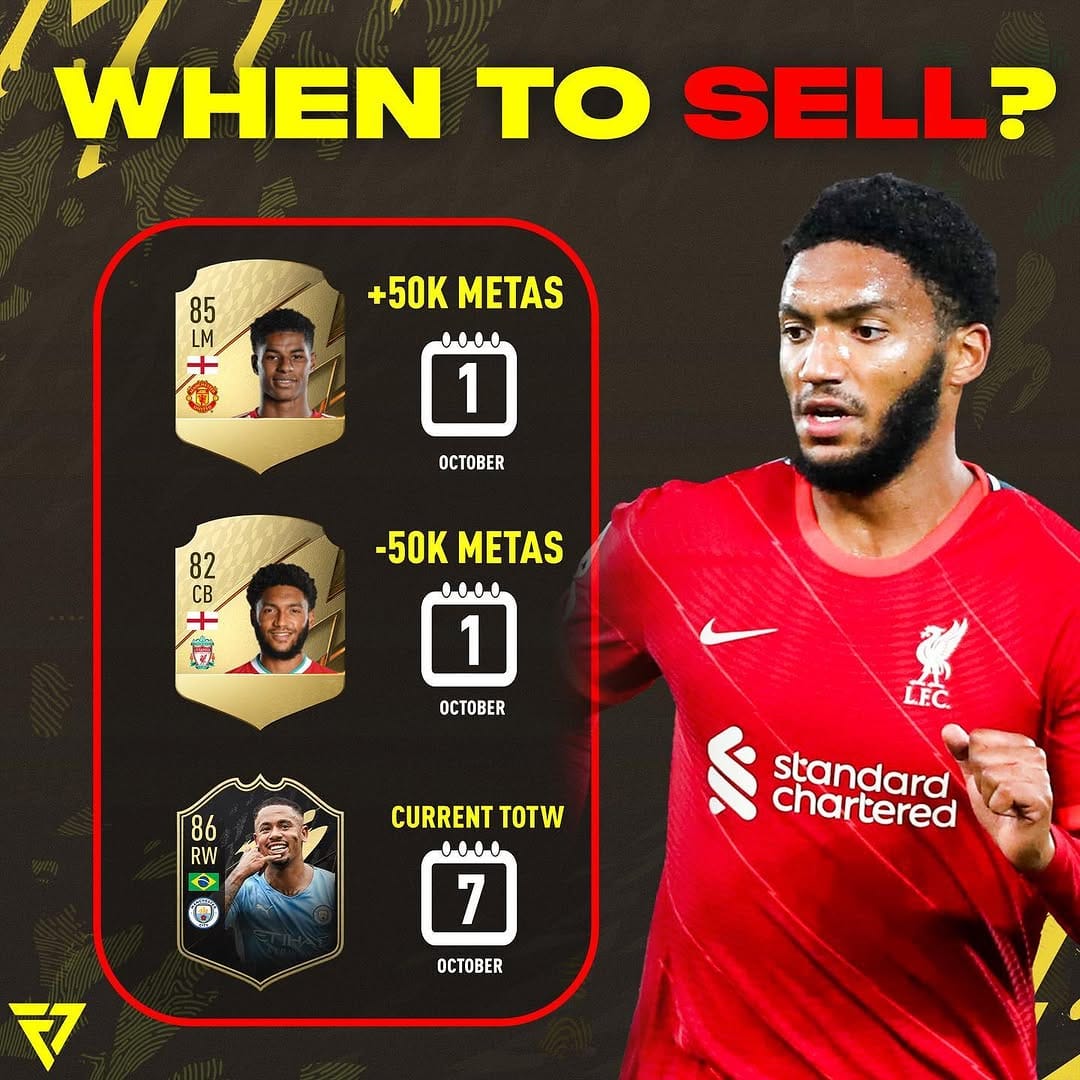 Post 6 by FUT Trading | Gameplay Tips on Instagram (image)