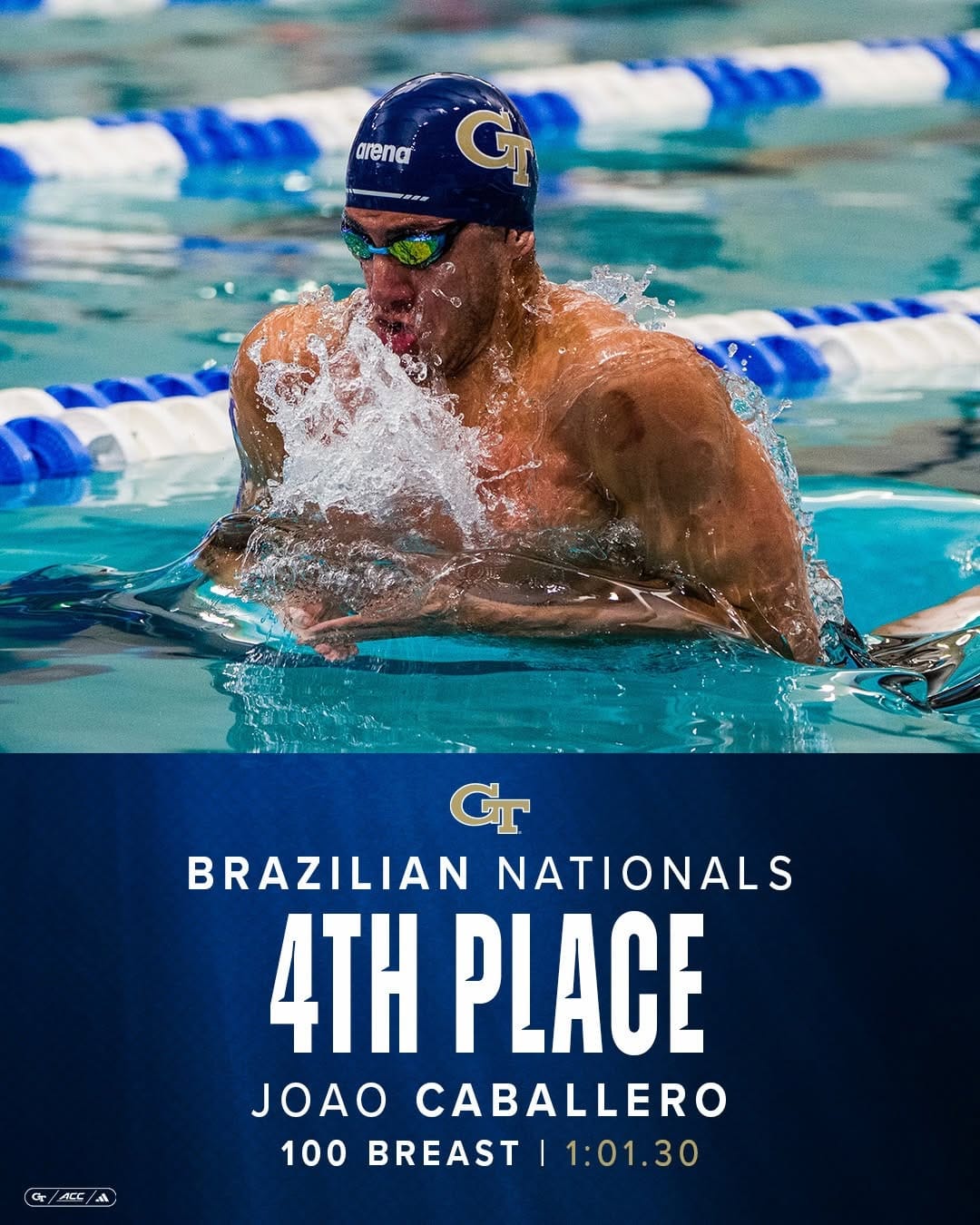 Post 1 by Georgia Tech Swimming & Diving on Instagram (carousel)