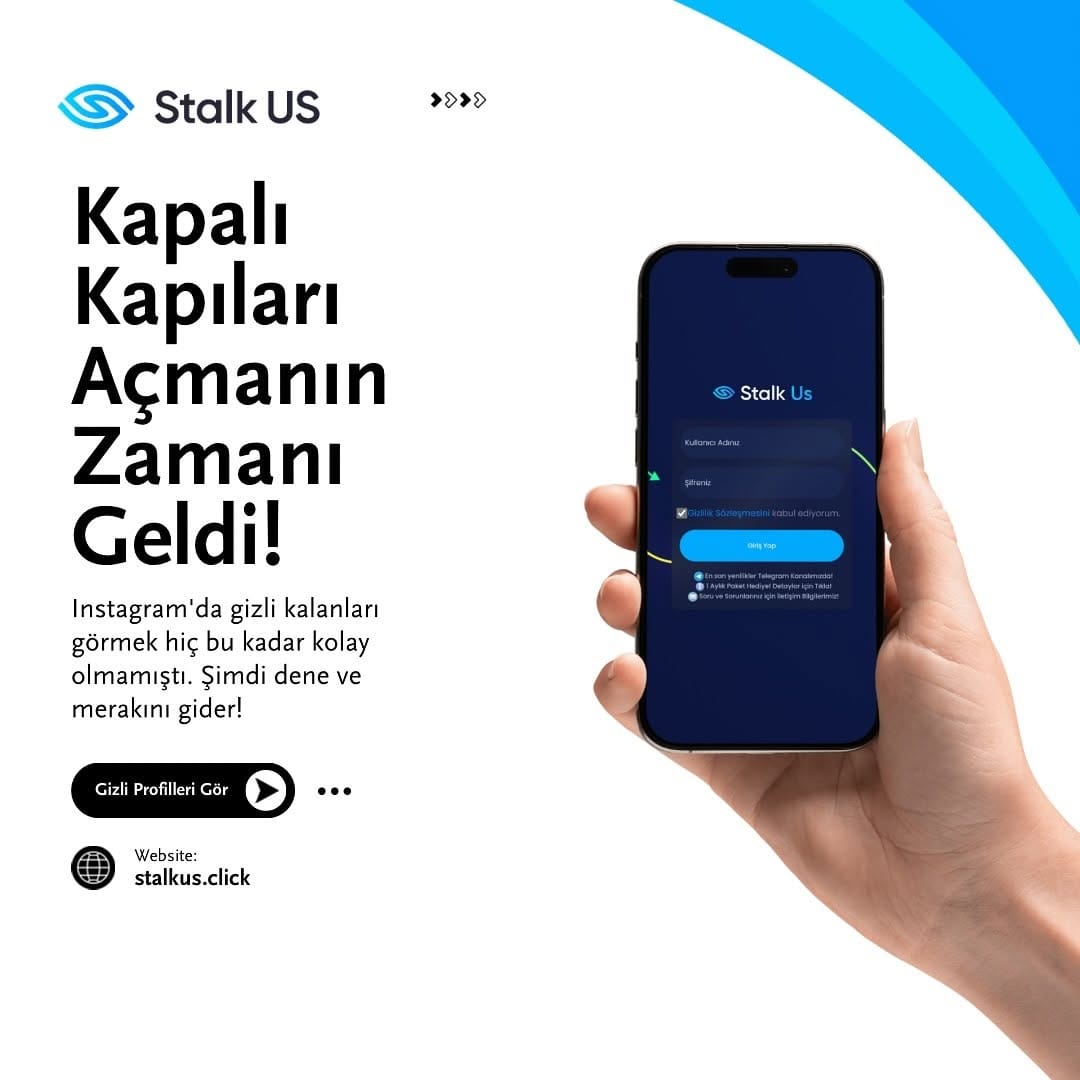 Post 3 by Stalk US - Gizli Profil Görme on Instagram (image)