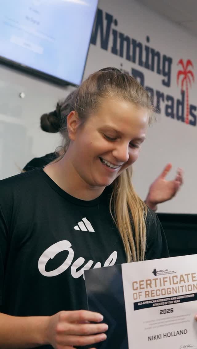 Post 7 by Florida Atlantic Women’s Soccer on Instagram (video)