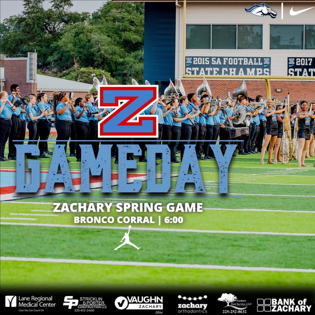 Post 8 by Zachary High Football on Instagram (image)