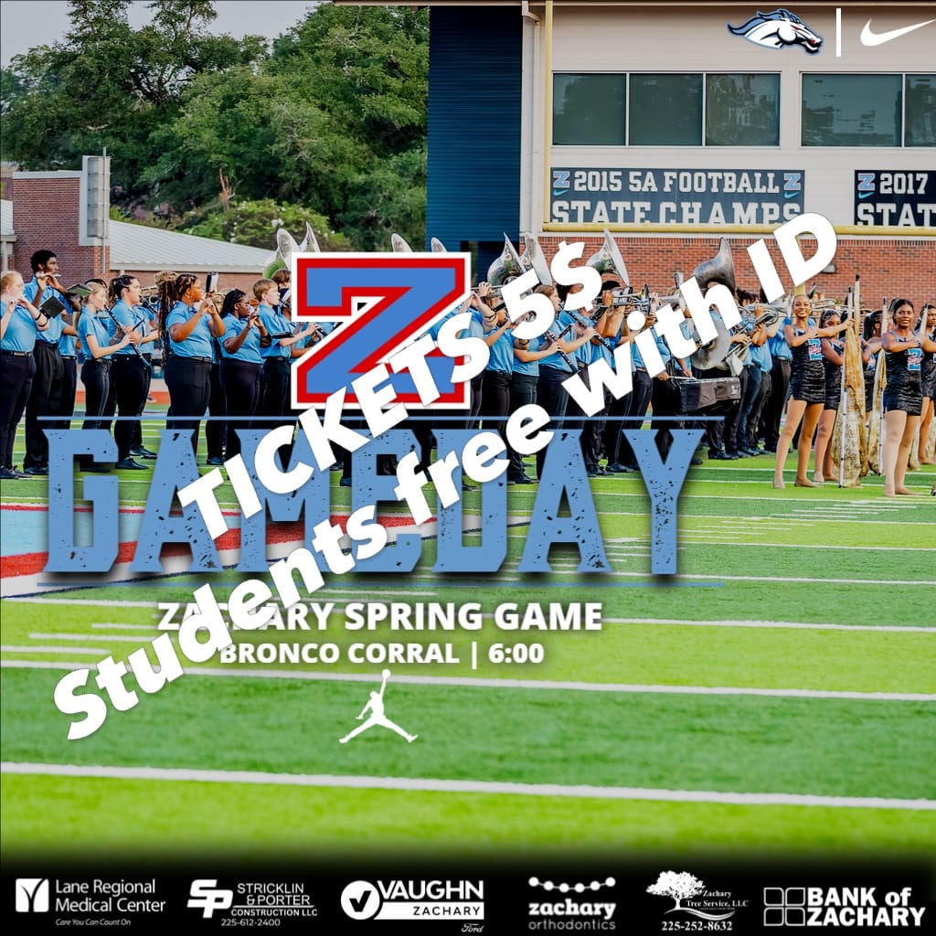 Post 7 by Zachary High Football on Instagram (image)