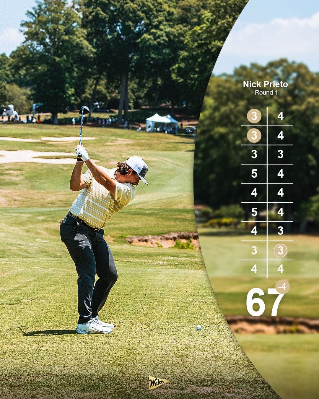 Post 7 by Wake Forest Men's Golf on Instagram (carousel)
