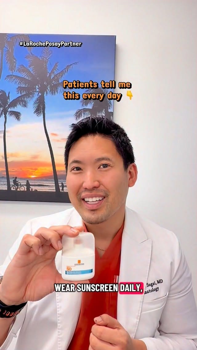 Post 10 by Dr. Daniel Sugai, MD, FAAD on Instagram (video)