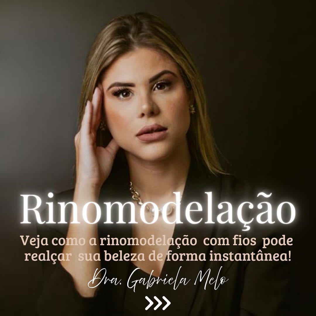 Post 8 by Dra Gabriela Melo - Harmonização facial on Instagram (carousel)