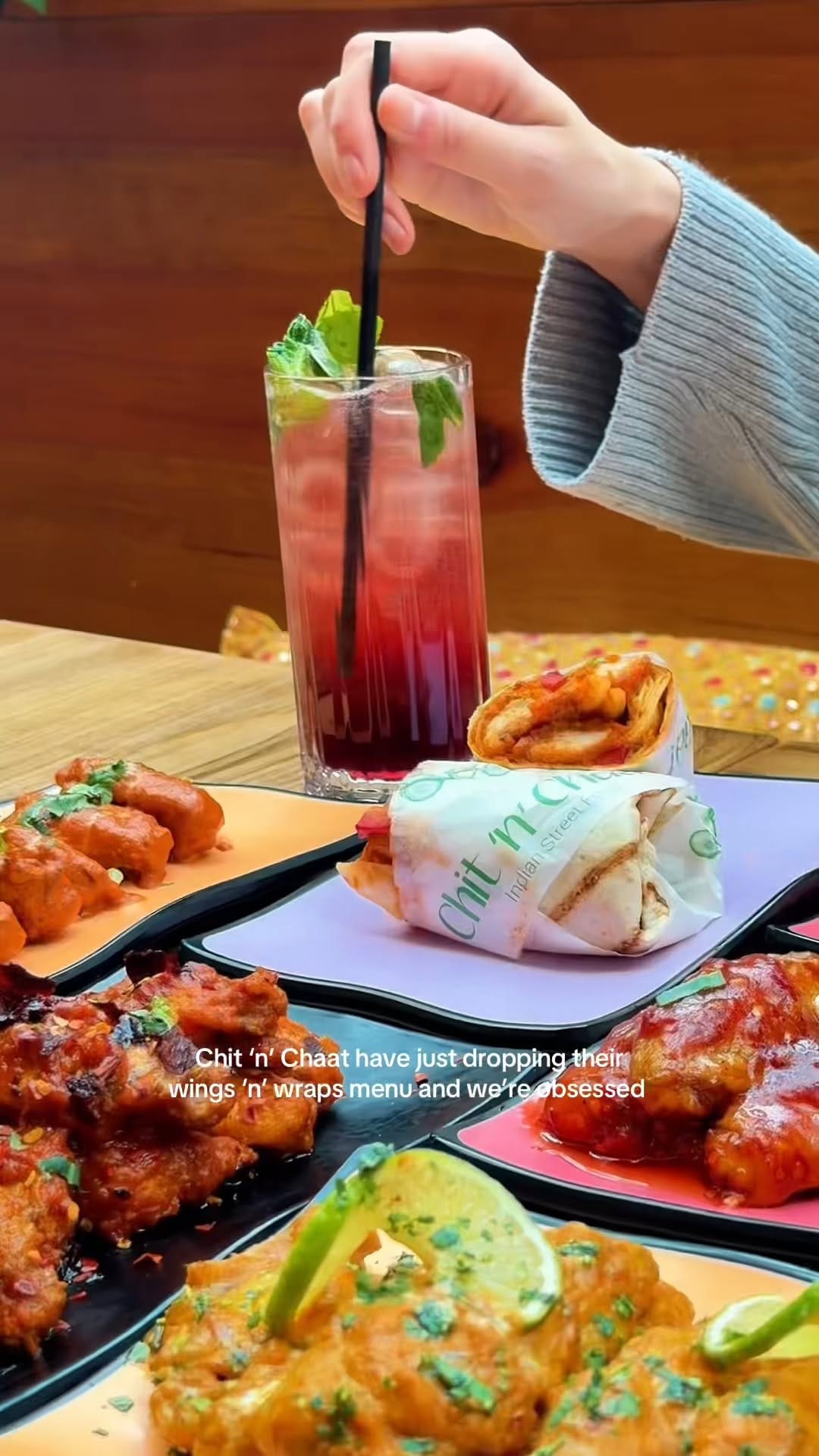 Post 5 by Chit ‘n’ Chaat on Instagram (video)
