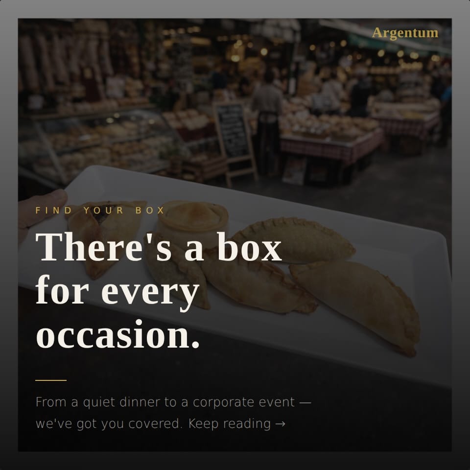 Post 9 by Argentum Empanadas on Instagram (carousel)