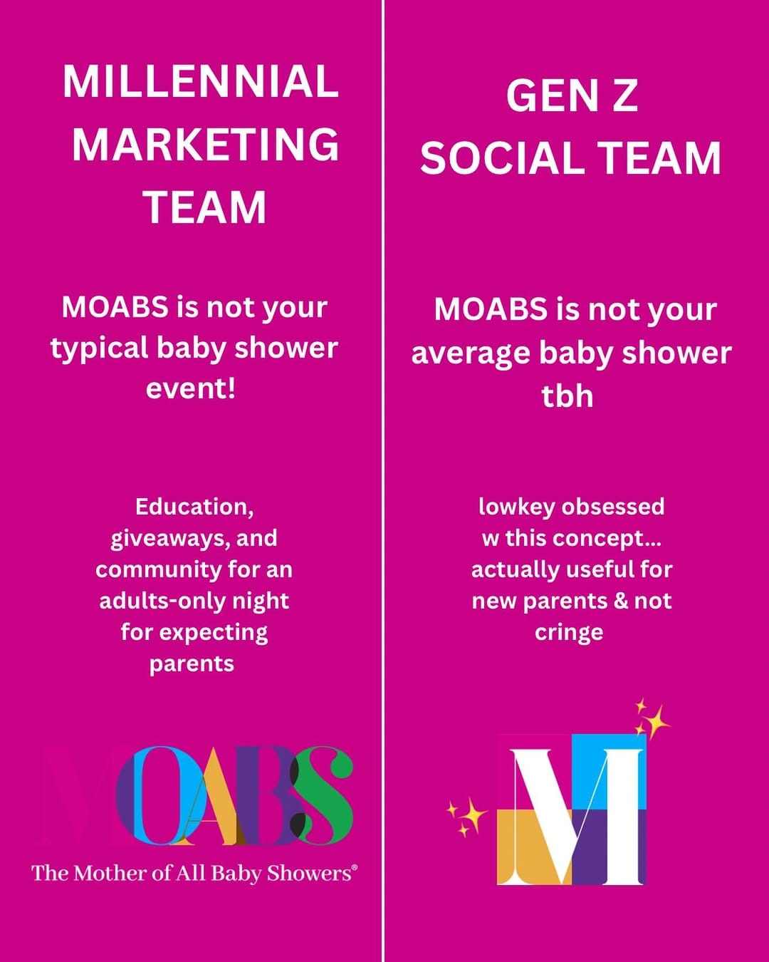Post 7 by The Mother of All Baby Showers, a pregnancy & parenting party on Instagram (image)