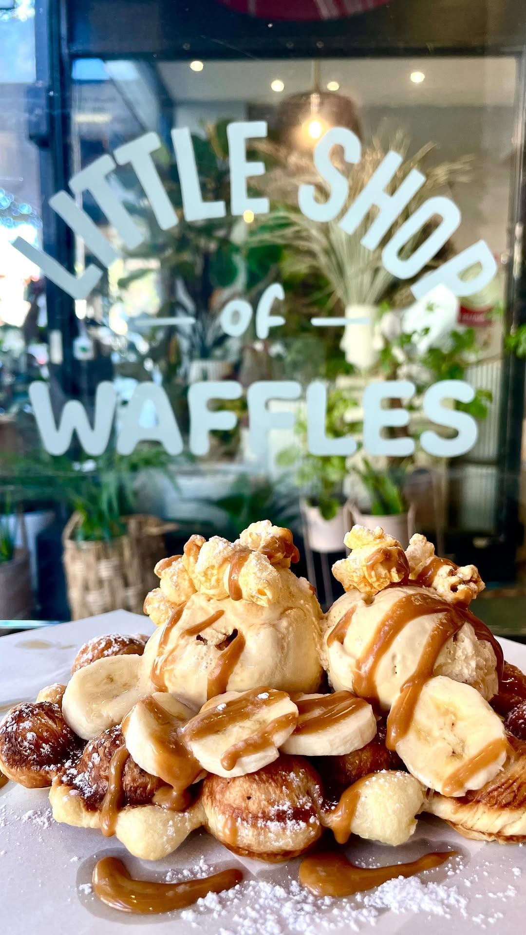 Post 10 by Little Shop of Waffles on Instagram (video)