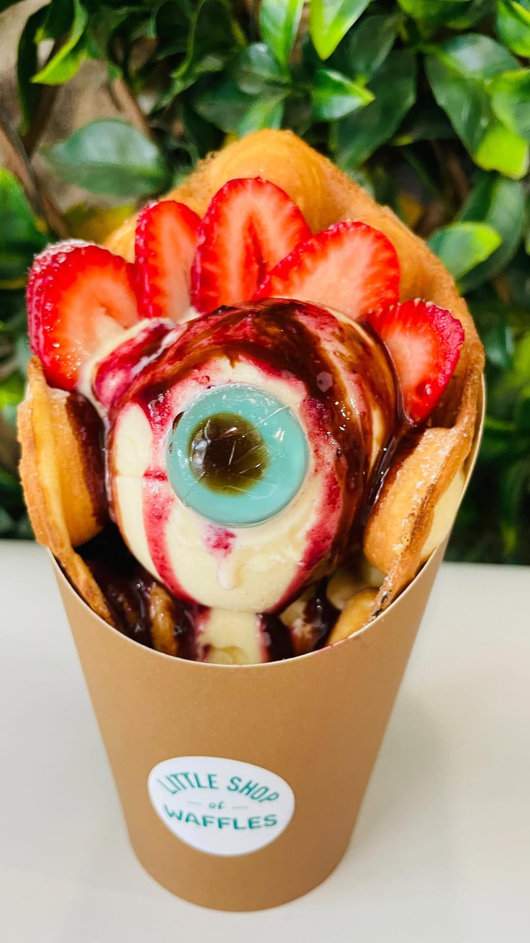 Post 5 by Little Shop of Waffles on Instagram (video)
