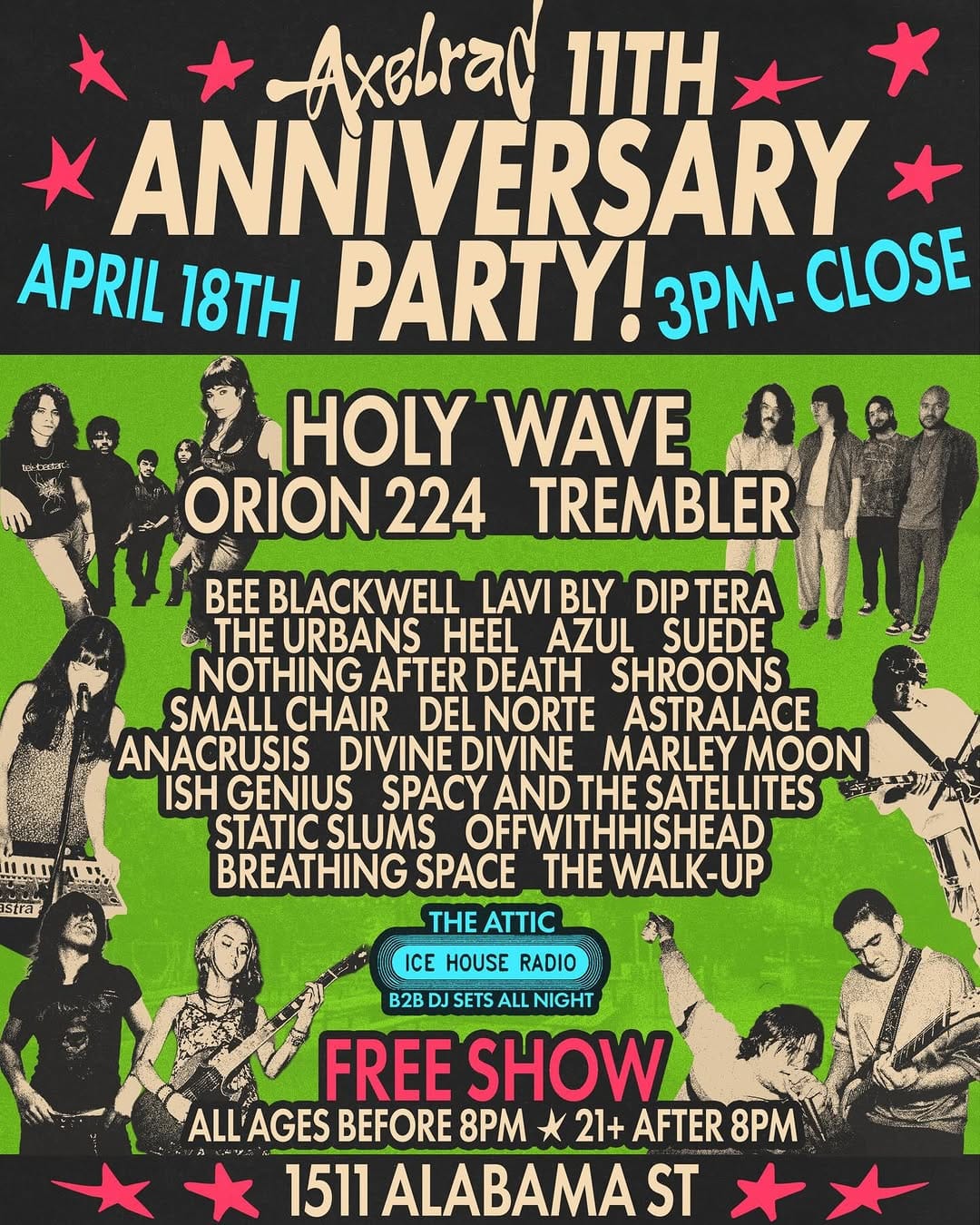 Post 3 by Holy Wave on Instagram (image)