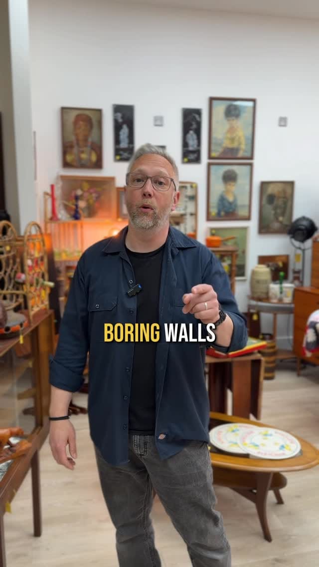 Post 1 by Bibelot Nook, vintage furniture, interiors & fashion on Instagram (video)