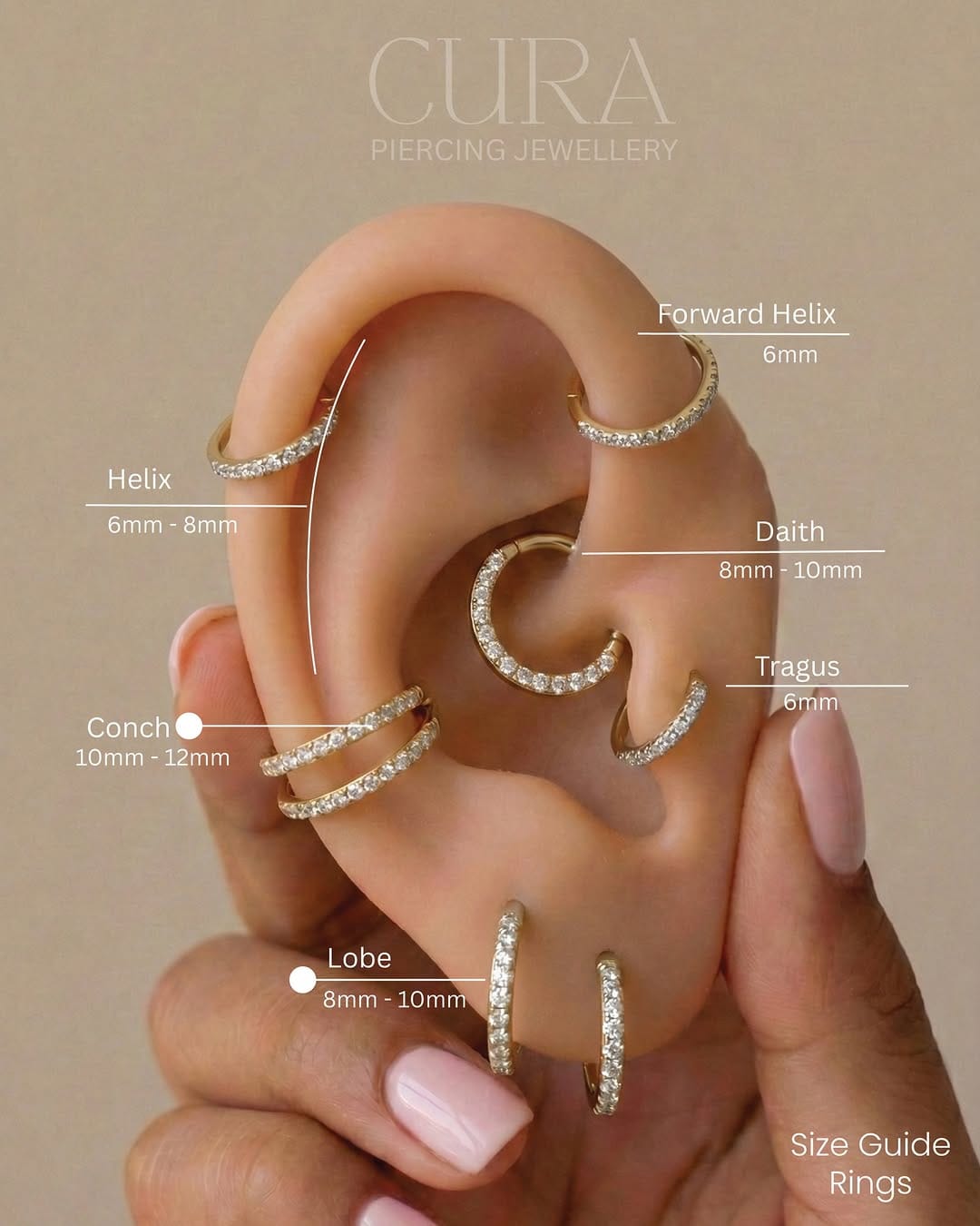 Post 4 by Cura Piercing Jewellery | South Africa on Instagram (image)