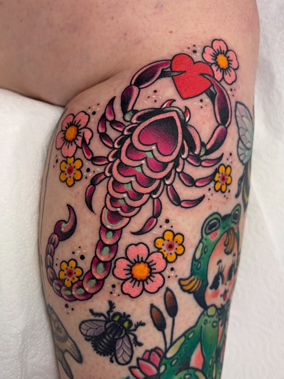 Post 5 by Brooklyn Bee Tattoo on Instagram (carousel)