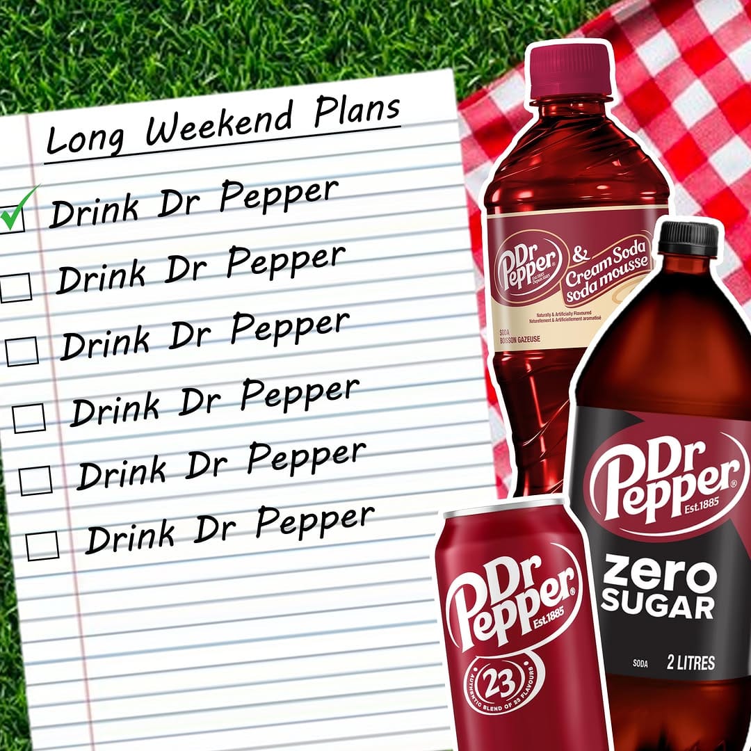 Post 1 by Dr Pepper Canada on Instagram (carousel)