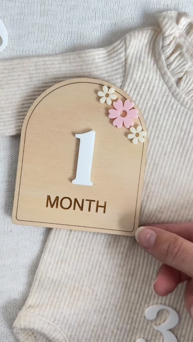 Post 2 by Baby Keepsakes & Name Signs on Instagram (video)