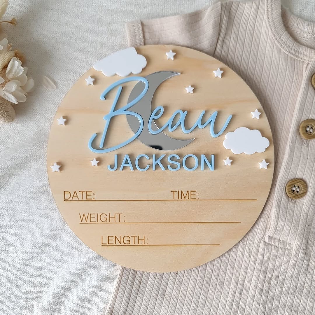 Post 7 by Baby Keepsakes & Name Signs on Instagram (carousel)