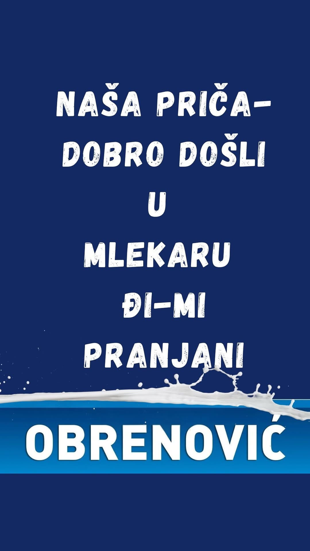 Post 8 by Mlekara Đi-Mi Pranjani on Instagram (video)