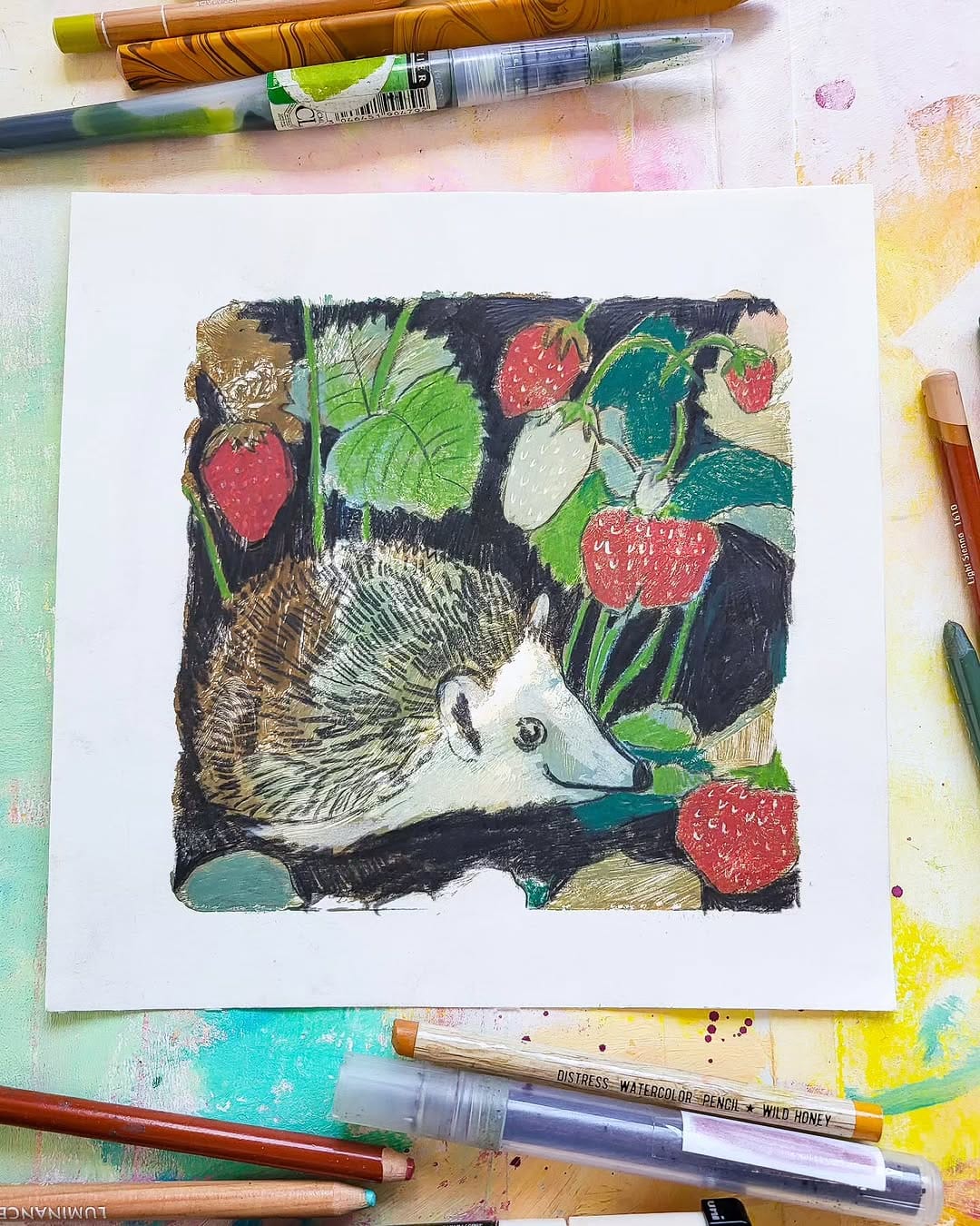 Post 4 by Susanne Rose Sketchbook on Instagram (carousel)