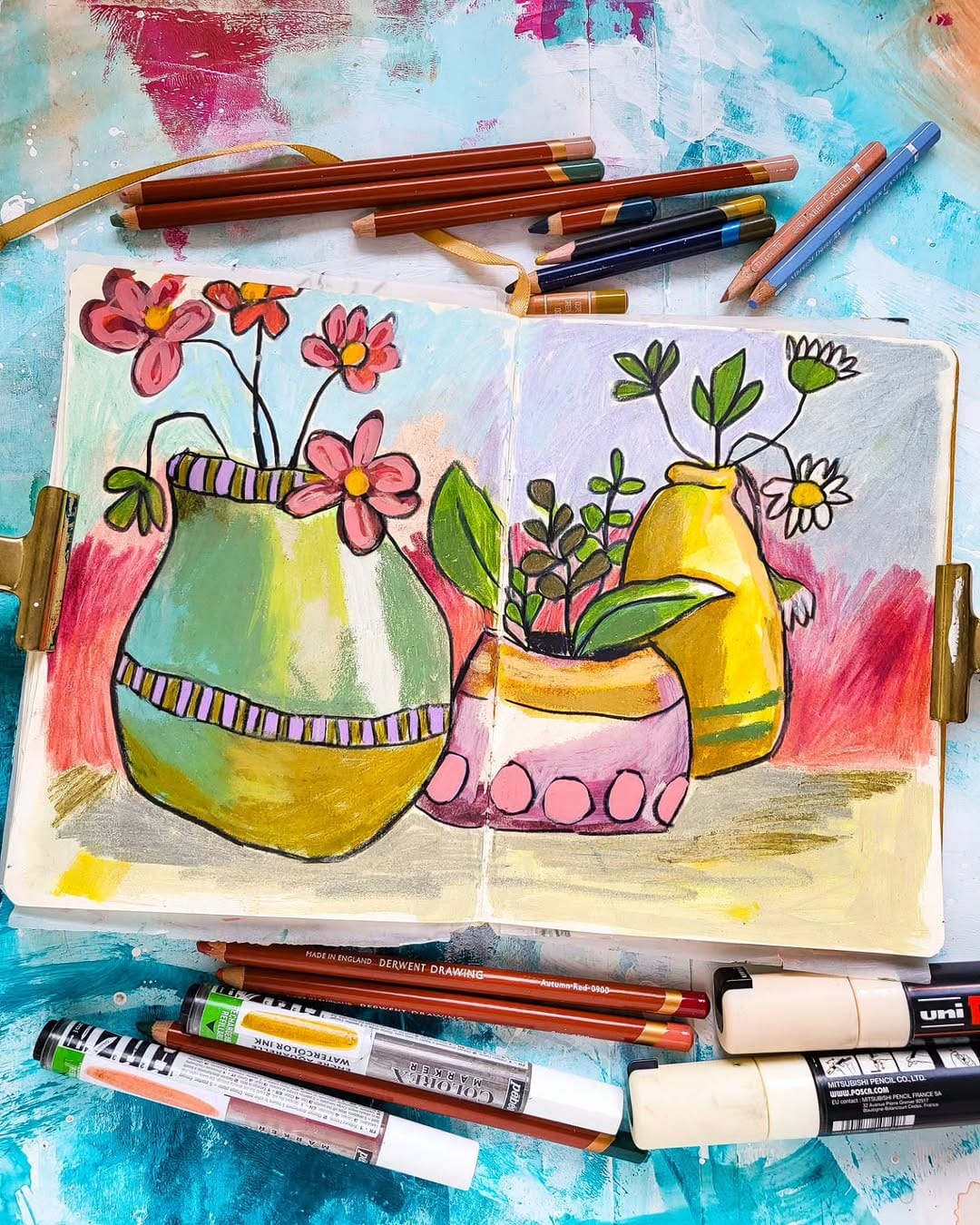 Post 9 by Susanne Rose Sketchbook on Instagram (carousel)