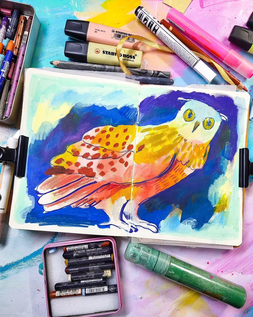 Post 8 by Susanne Rose Sketchbook on Instagram (carousel)
