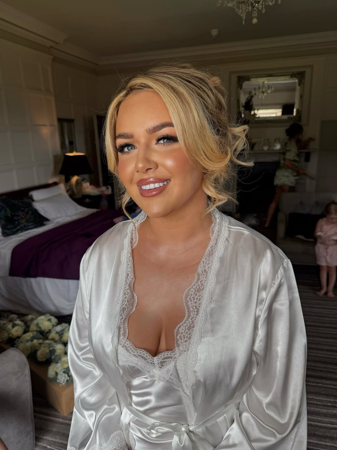 Post 5 by GEORGIA CUTTS | UK & DESTINATION BRIDAL MAKEUP ARTIST on Instagram (carousel)