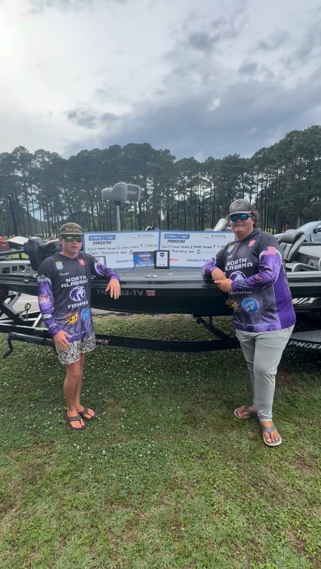 Post 1 by UNA Bass Fishing on Instagram (video)