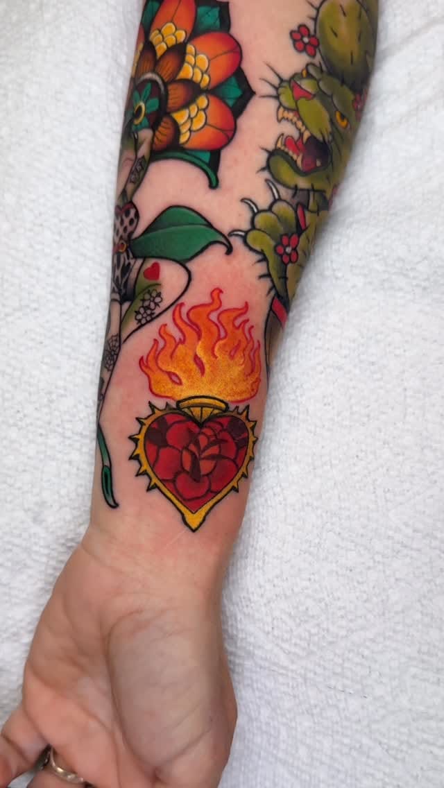 Post 1 by Rene Benitez | Florida Tattoo Artist on Instagram (video)