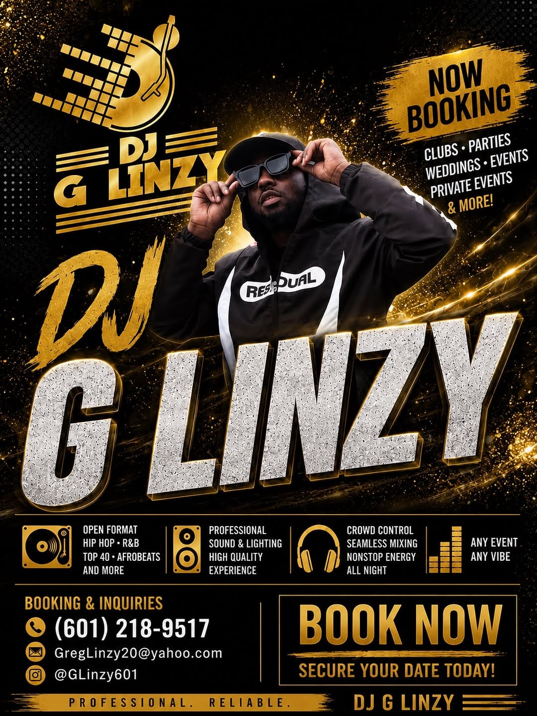 Post 1 by DJ G. Linzy🎧 on Instagram (image)