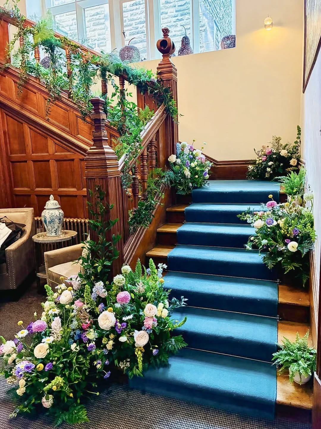 Post 1 by Nicola Menzies - Newcastle & Northumberland Wedding Florist on Instagram (carousel)