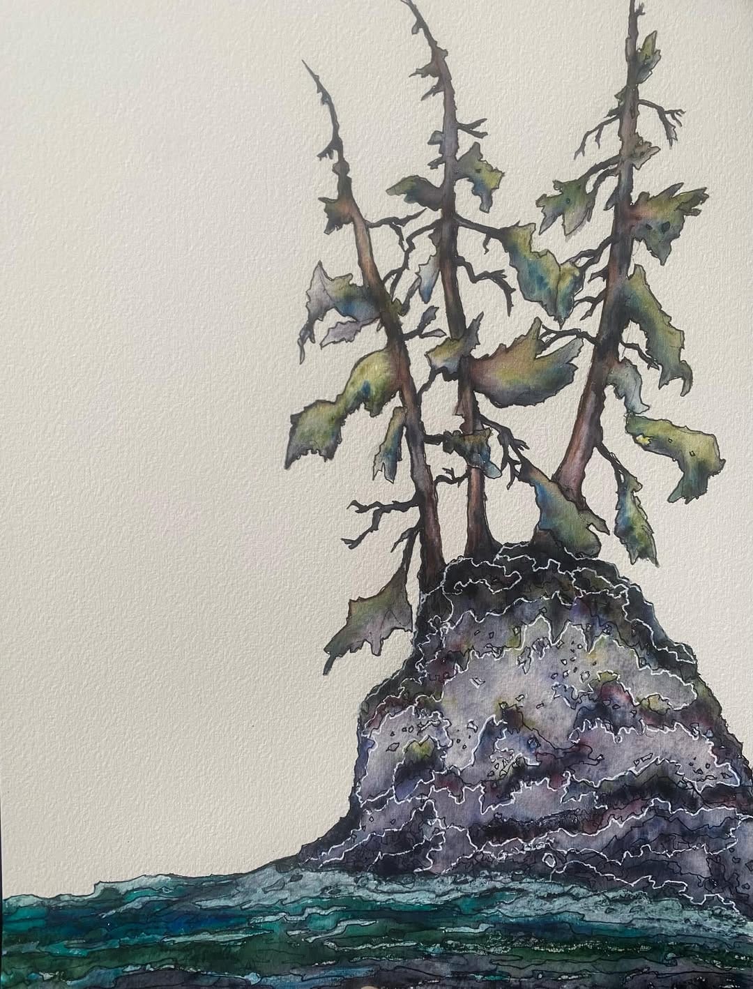 Post 8 by Wendy Stevens-Mizee \\ Artist on Instagram (carousel)
