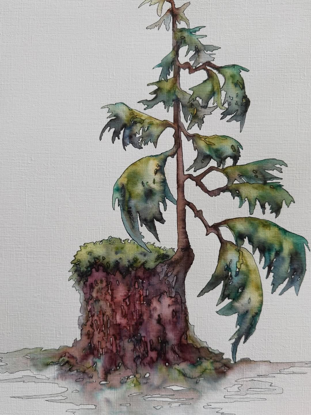 Post 2 by Wendy Stevens-Mizee \\ Artist on Instagram (carousel)